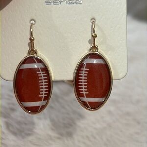 ITS FOOTBALL EARRINGS